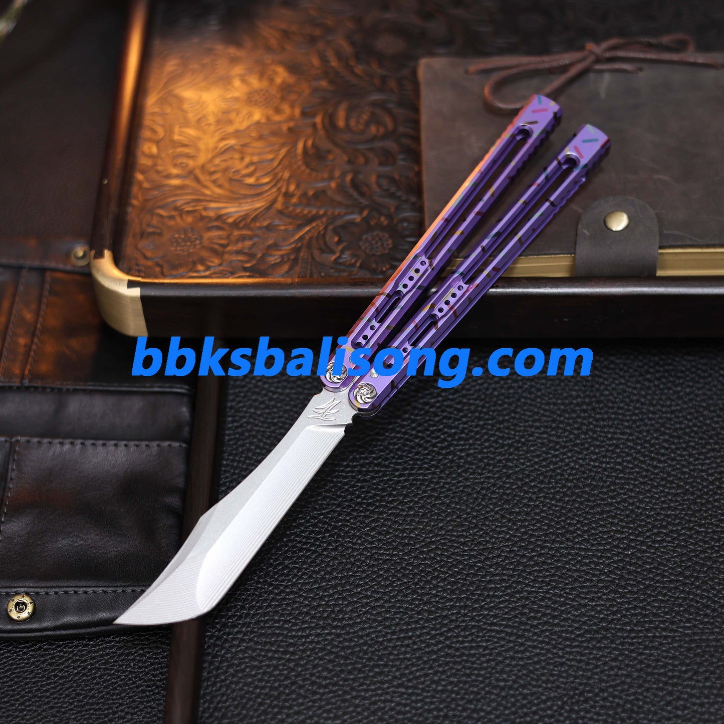 Baliplus Medusa V2 Balisong Clone Titanium Handle Bushings System