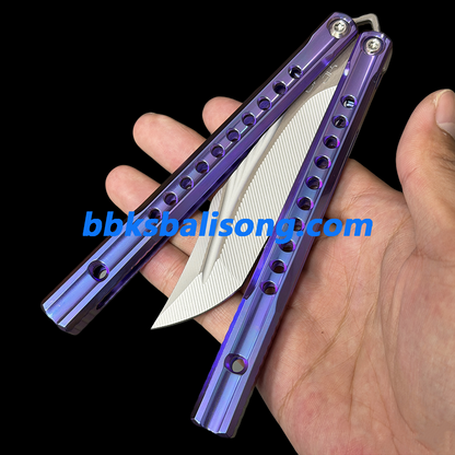 Baliplus Orca V2 Balisong Clone Titanium Handle Bushings System