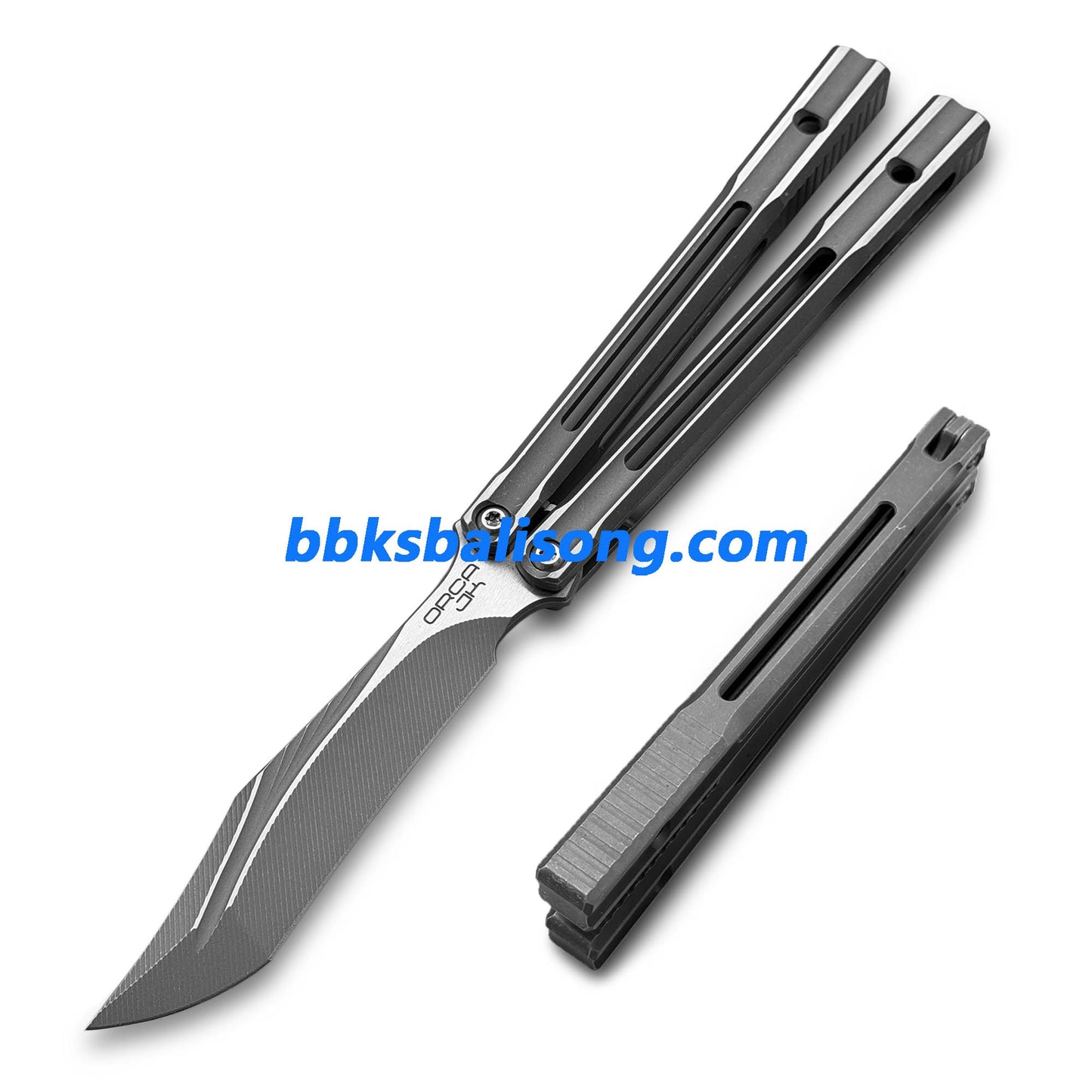 Baliplus Orca V2 Balisong Clone Titanium Handle Bushings System