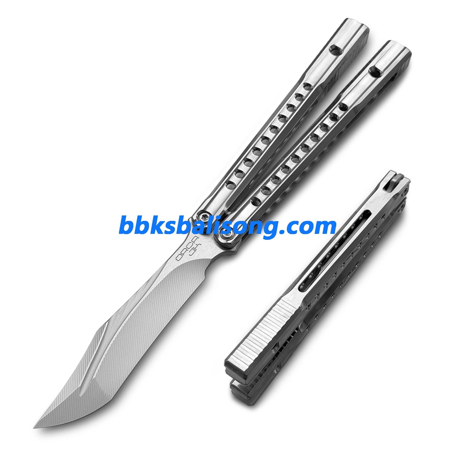 Baliplus Orca V2 Balisong Clone Titanium Handle Bushings System