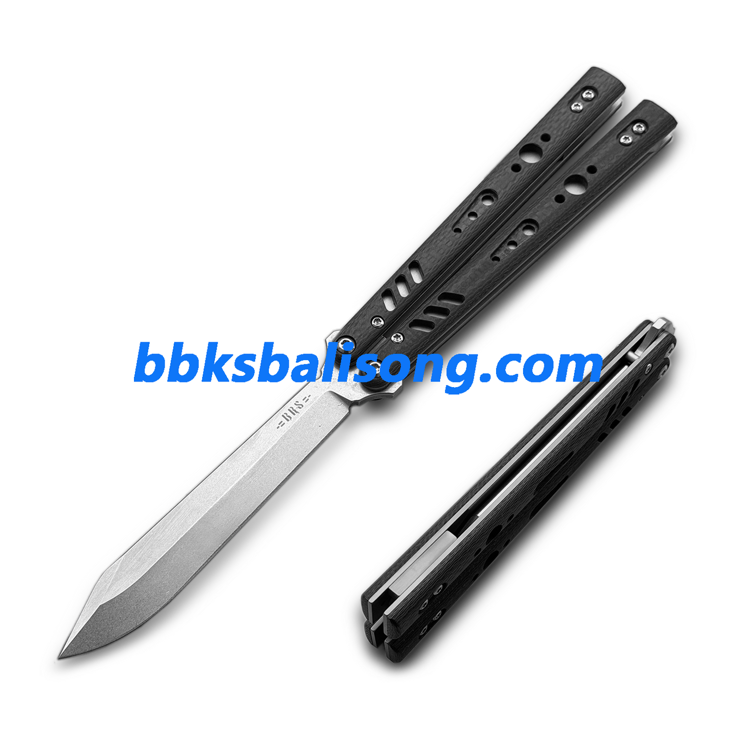 Baliplus Replicant (REP) Live Blade Balisong Clone G10+Titanium Handle