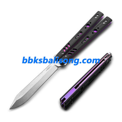 Baliplus Replicant (REP) Live Blade Balisong Clone G10+Titanium Handle
