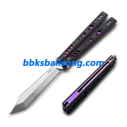 Baliplus Replicant (REP) Live Blade Balisong Clone G10+Titanium Handle