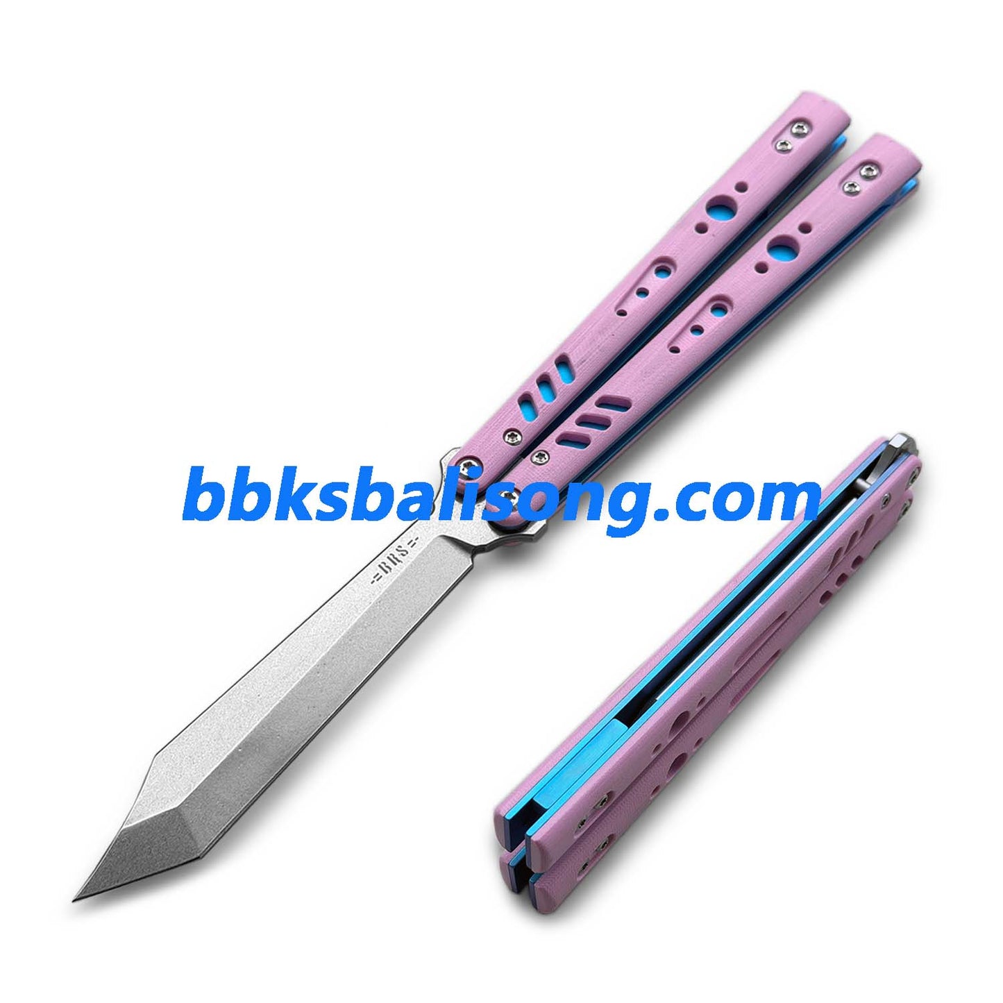 Baliplus Replicant (REP) Live Blade Balisong Clone G10+Titanium Handle