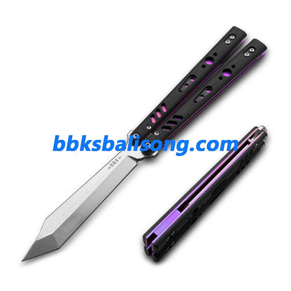 Baliplus Replicant (REP) Live Blade Balisong Clone G10+Titanium Handle