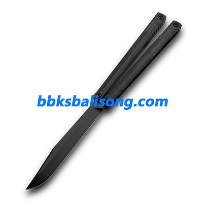 Baliplus Serif Balisong Clone Titanium Handle Bushings System