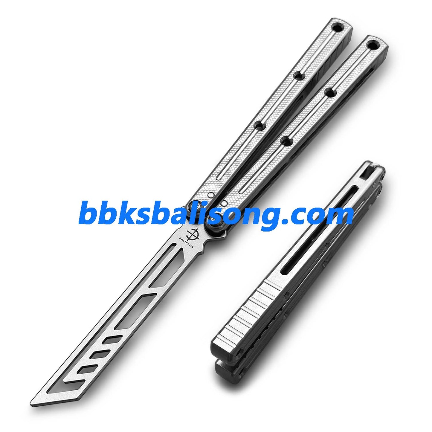 Baliplus Speed Channel Krake Raken (Kraken) V3 Balisong Trainer Clone Glossy Handle