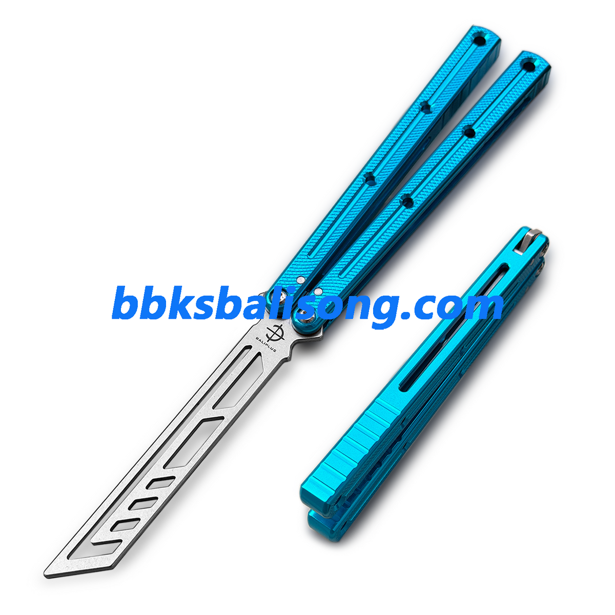 Baliplus Speed Channel Krake Raken (Kraken) V3 Balisong Trainer Clone Glossy Handle