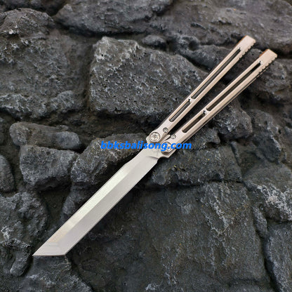 Baliplus Telesto Balisong Clone Titanium Handle