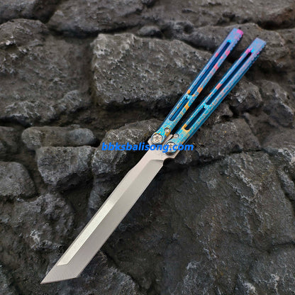Baliplus Telesto Balisong Clone Titanium Handle