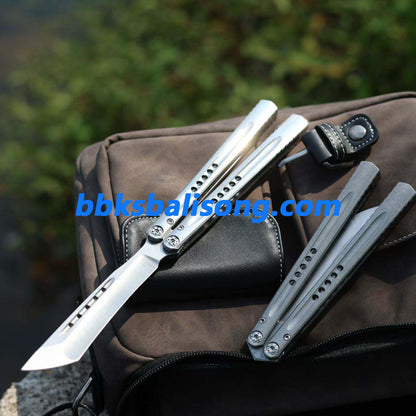 Baliplus×AKD Votum Original Balisong Titanium Handle