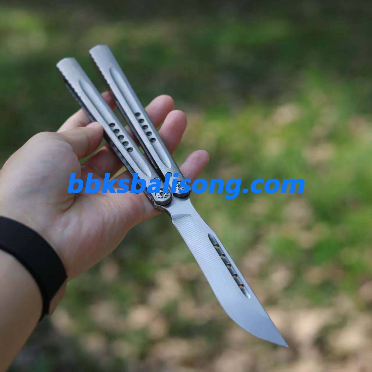 Baliplus×AKD Votum Original Balisong Titanium Handle