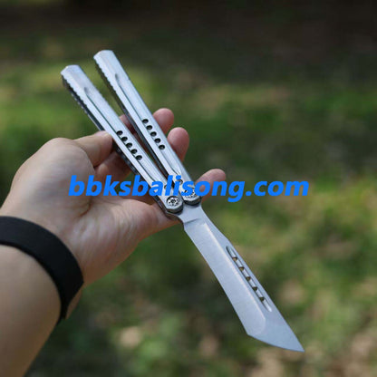 Baliplus×AKD Votum Original Balisong Titanium Handle