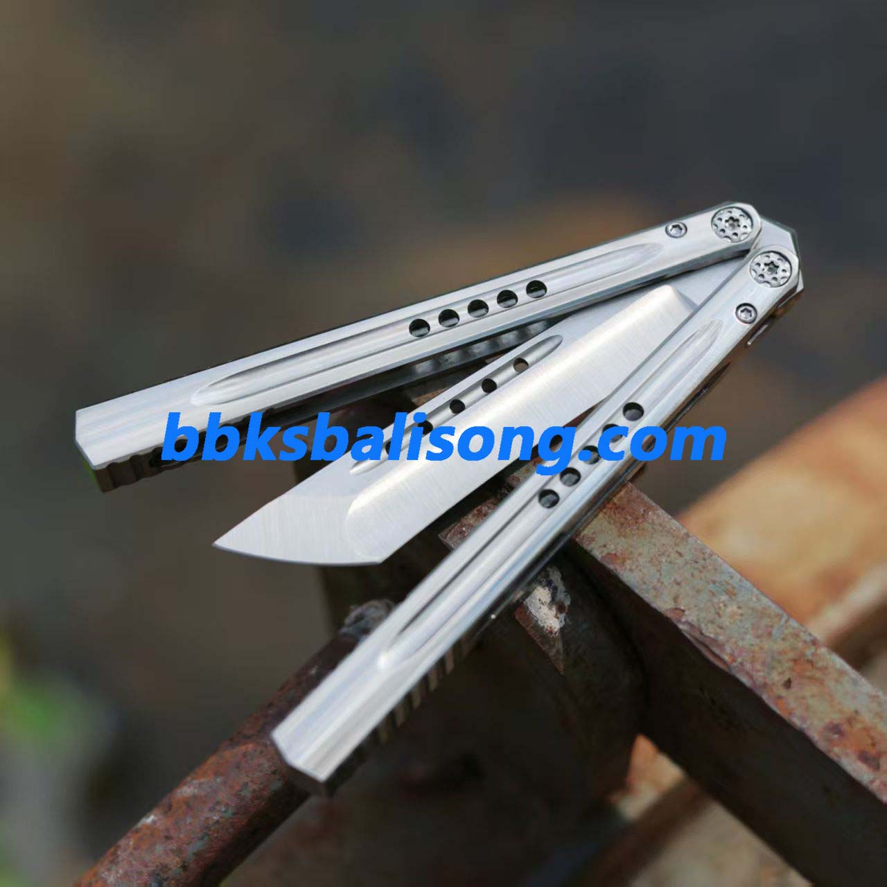 Baliplus×AKD Votum Original Balisong Titanium Handle