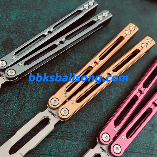 Banshu 8802 Original Balisong 7075 Aluminum Handle
