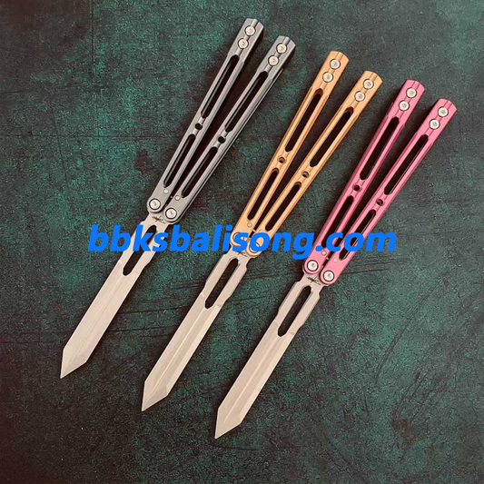 Banshu 8802 Original Balisong 7075 Aluminum Handle