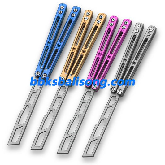 Banshu 8802 Original Balisong 7075 Aluminum Handle