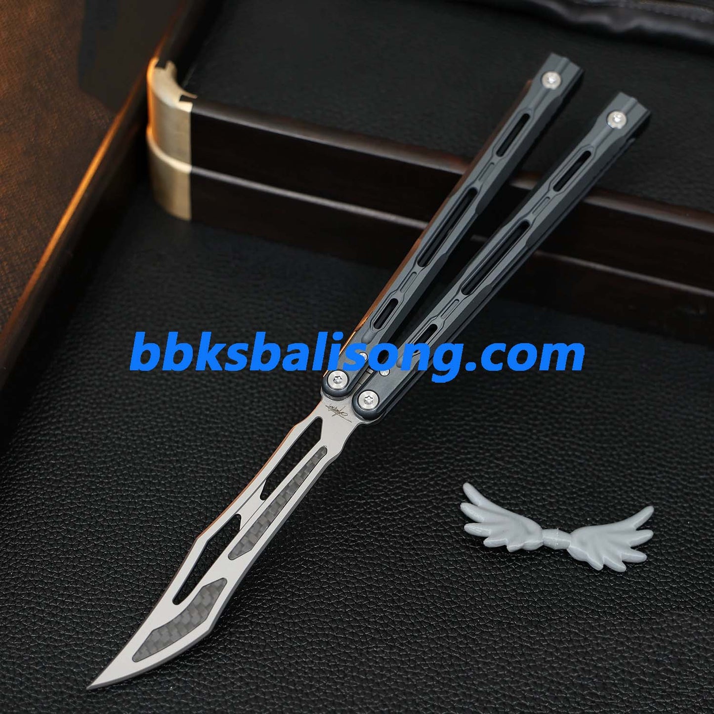 Banshu 8803 Original Balisong Trainer 7075 Aluminum Handle