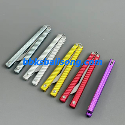 Banshu 8804 Balisong 6063 Aluminum Handle Bushings System