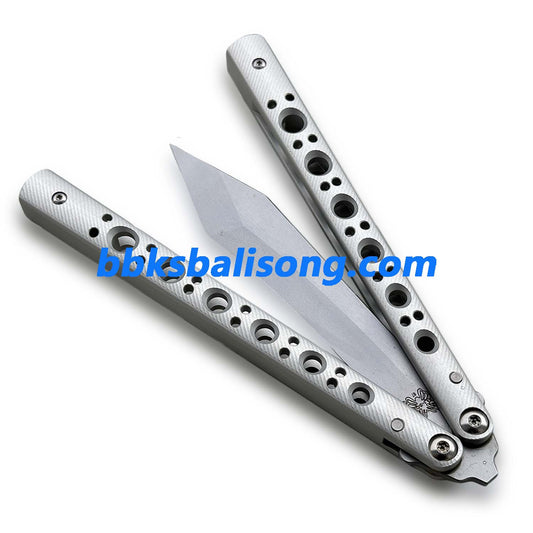 Banshu BM67 Balisong Clone 7075 Aluminum Handle Bushings System