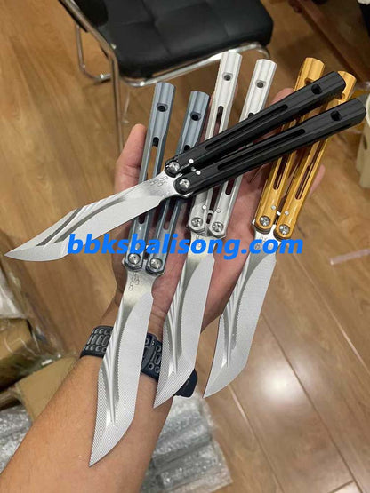 Banshu Orca V2 Balisong Clone 7075 Aluminum Handle