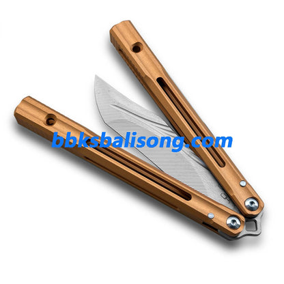 Banshu Orca V2 Balisong Clone 7075 Aluminum Handle