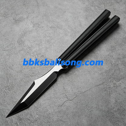 Banshu PHI FX-570 Ti Balisong Clone Titanium Handle Bushing System