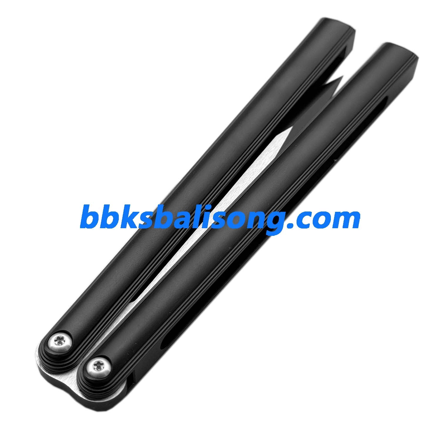 イカロスウイング黒5個Tachi-Hina Banshu PHI FX-570 Ti Balisong Clone Titanium Handle Bushing System
