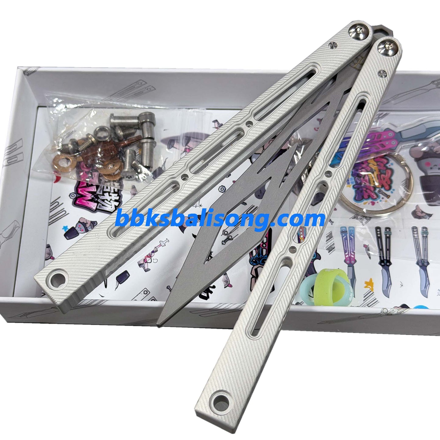 Banshu Pagos Balisong Clone 7075 Aluminum Handle