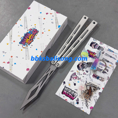 Banshu Pagos Balisong Clone 7075 Aluminum Handle