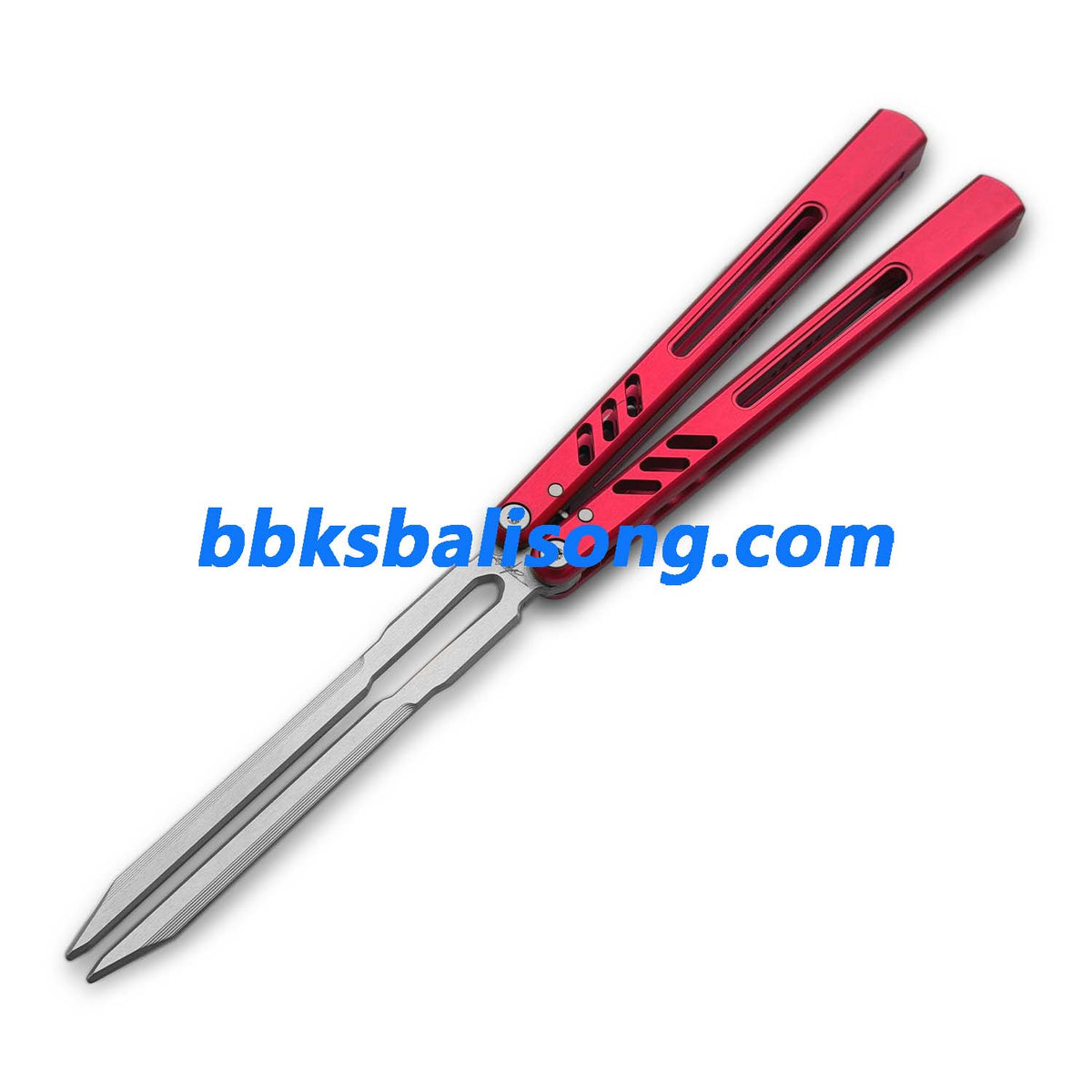Banshu 8801 Balisong Tuning Fork Blade 7075 Aluminum Handle Bushings System