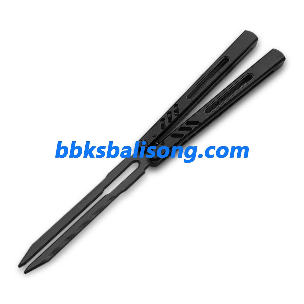 Banshu 8801 Balisong Tuning Fork Blade 7075 Aluminum Handle Bushings System