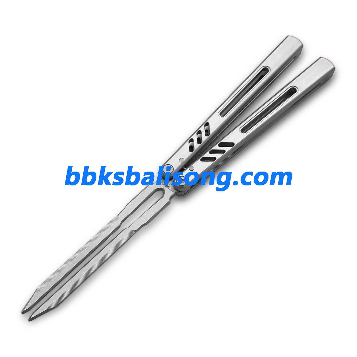 Banshu 8801 Balisong Tuning Fork Blade 7075 Aluminum Handle Bushings System