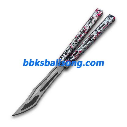 Banshu 8803 Original Balisong Trainer 7075 Aluminum Handle