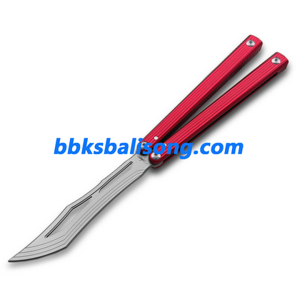 Banshu 8804 Balisong 6063 Aluminum Handle Bushings System