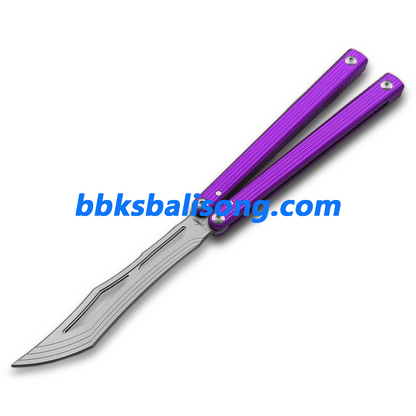Banshu 8804 Balisong 6063 Aluminum Handle Bushings System