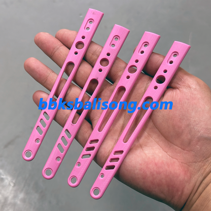 Carbon Fiber Scales For Baliplus or ARMED SHARK Replicant Balisong Clone