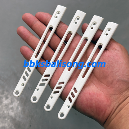 Carbon Fiber Scales For Baliplus or ARMED SHARK Replicant Balisong Clone