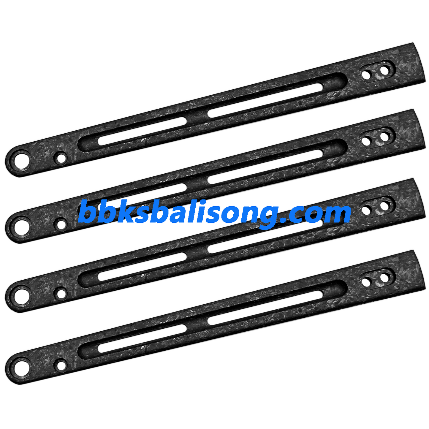 Carbon Fiber Scales For Baliplus or ARMED SHARK Replicant Balisong Clone