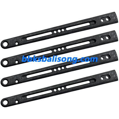 Carbon Fiber Scales For Baliplus or ARMED SHARK Replicant Balisong Clone
