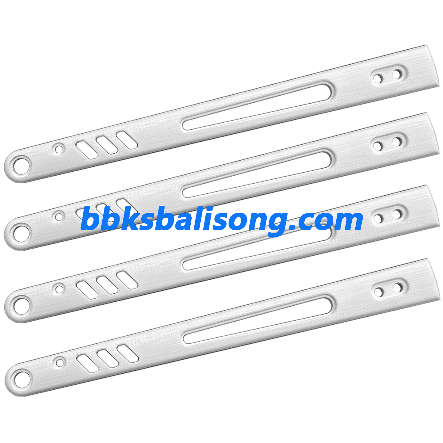 Carbon Fiber Scales For Baliplus or ARMED SHARK Replicant Balisong Clone