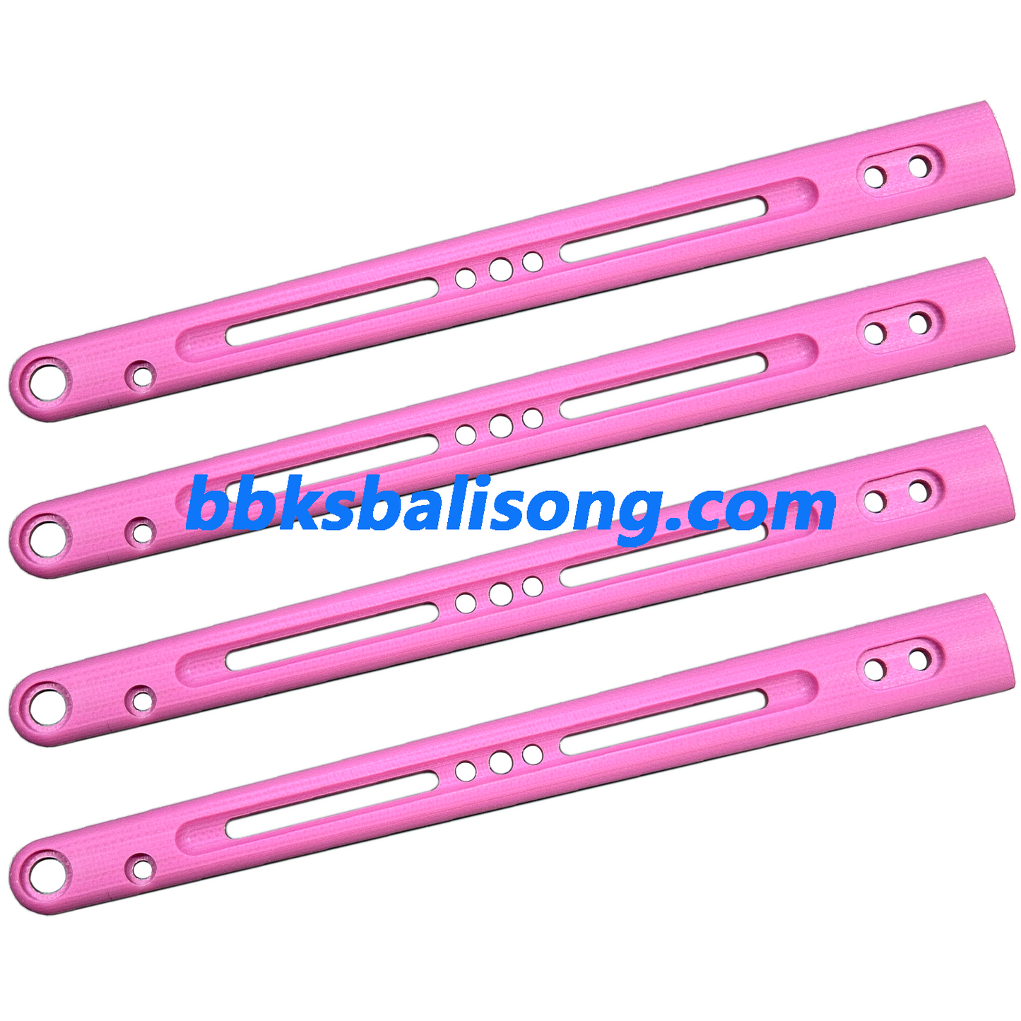 Carbon Fiber Scales For Baliplus or ARMED SHARK Replicant Balisong Clone