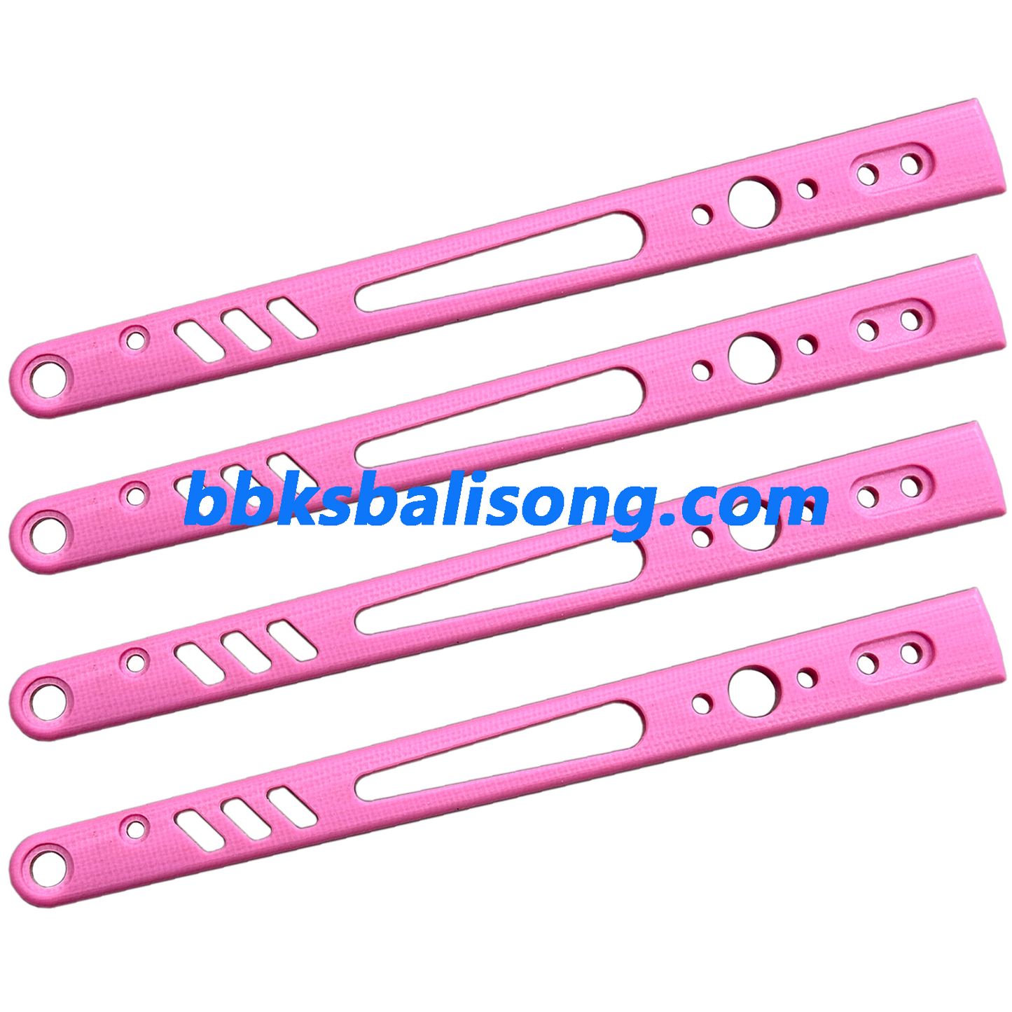 Carbon Fiber Scales For Baliplus or ARMED SHARK Replicant Balisong Clone