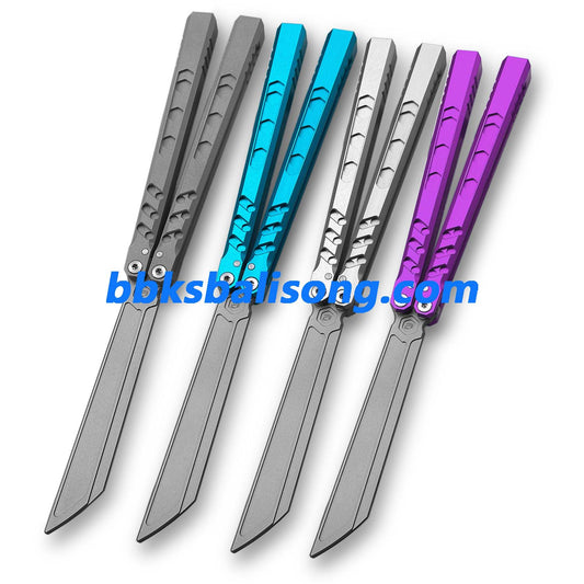 Cold Blade Hex Balisong Clone 7075 Aluminum Bushings System