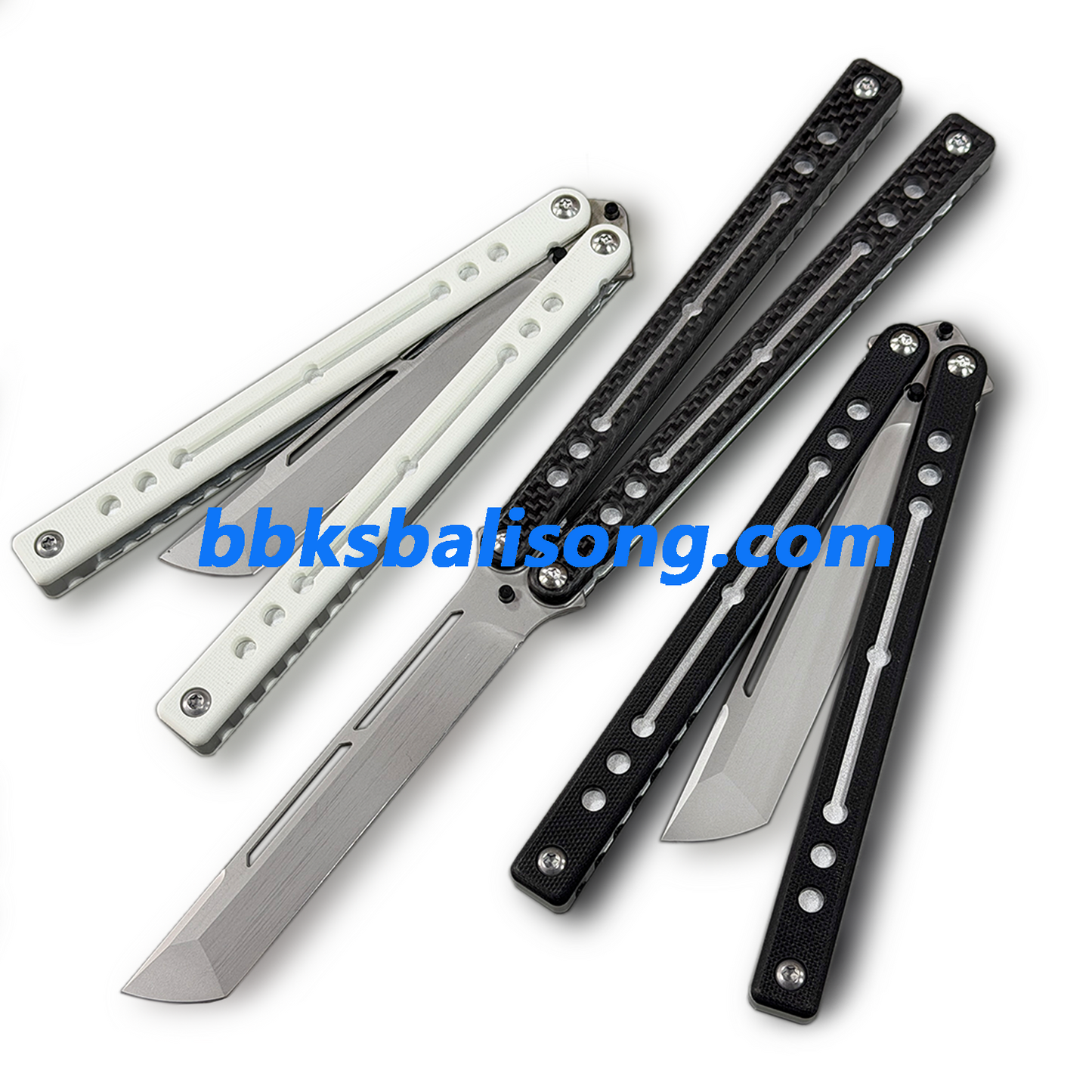 Cold Blade Tanto Nautilus V2.5 Clone G10+7075 Aluminum Handle