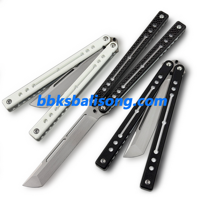 Cold Blade Tanto Nautilus V2.5 Clone G10+7075 Aluminum Handle
