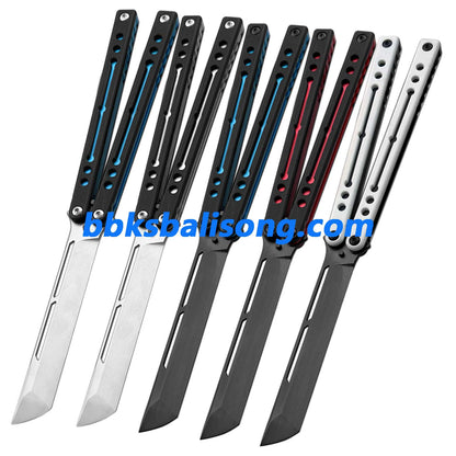 Cold Blade Tanto Nautilus V2.5 Clone G10+7075 Aluminum Handle