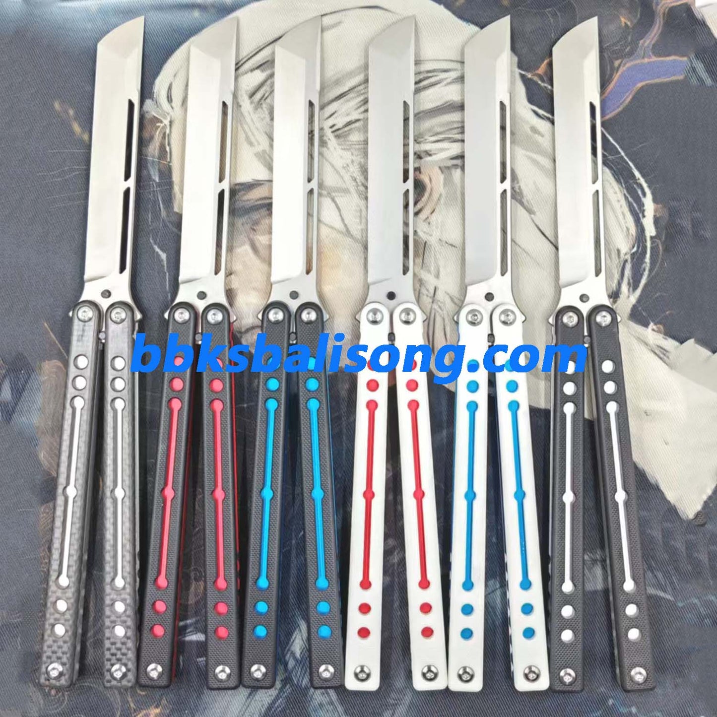 Cold Blade Tanto Nautilus V2.5 Clone G10+7075 Aluminum Handle