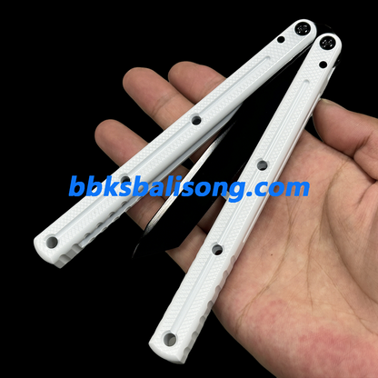 Cold Blade Krake Raken(Kraken) V3  Balisong Clone 7075 Aluminum Ceramic Coating Handle