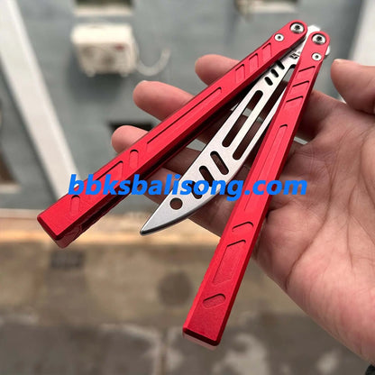 ARMED SHARK 7075 Aluminum Channel Barebones Balisong Clone BBKSbalisong